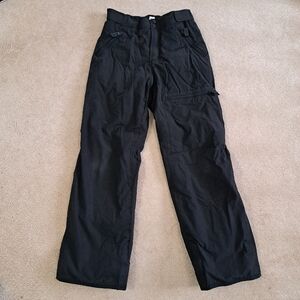Gap Kids Snowpants Boys Size 16 Black Winter Outerwear Warm EUC